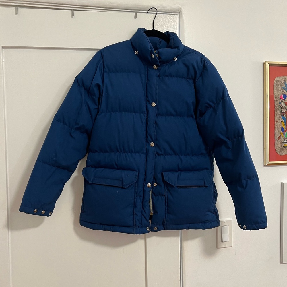 Blue vintage The North Face puffer